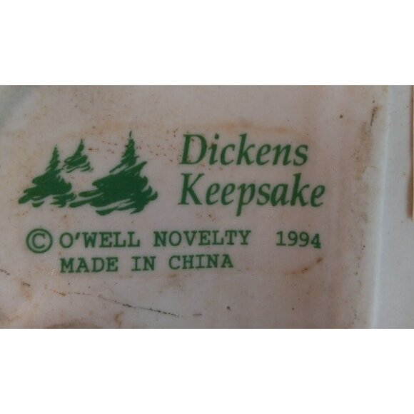 Dickens Keepsake Cottage O'Well Novelty VTG 1994 Christmas Village Ceramic GUC - Picture 2 of 10